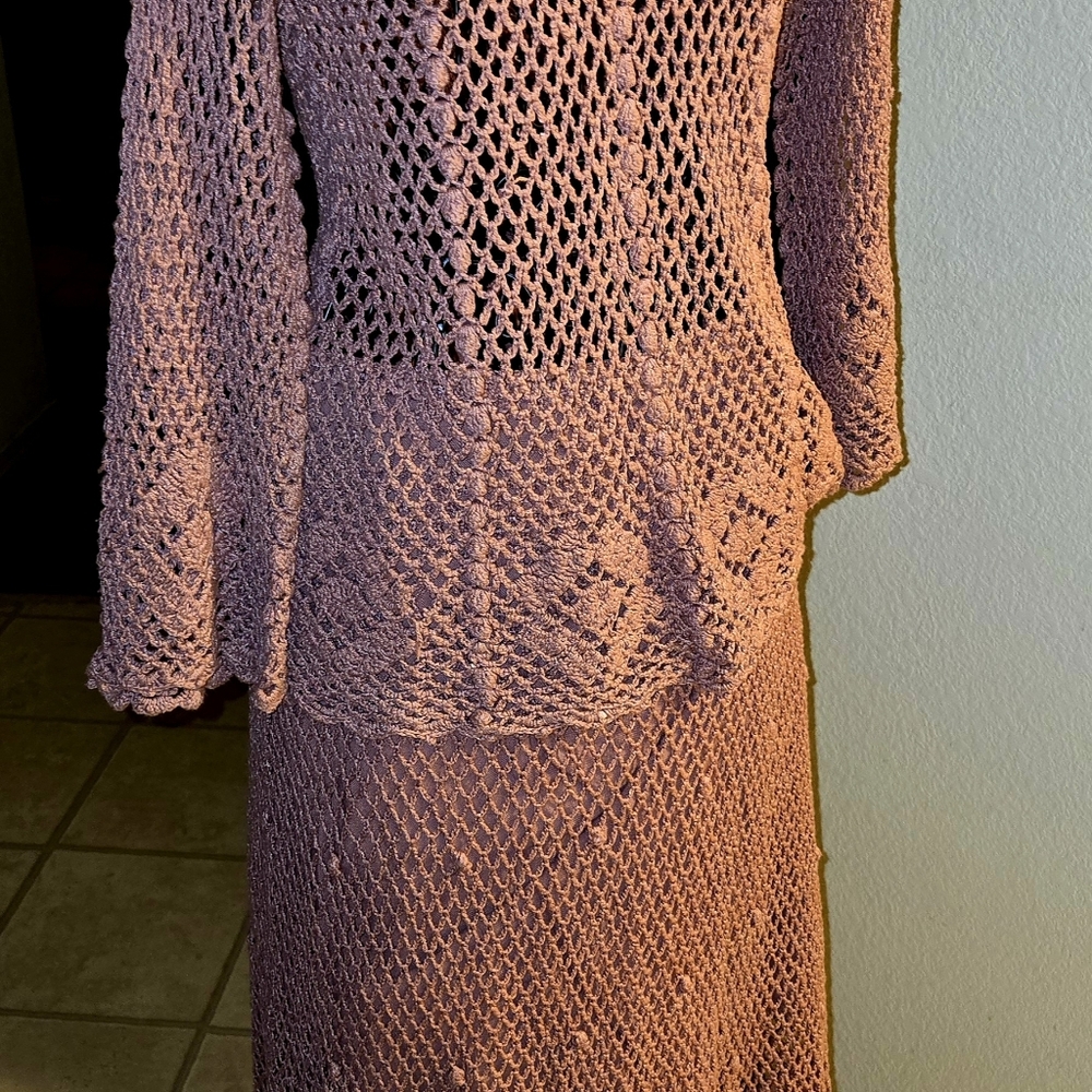 Button Up Jacket And Pull String Skirt..Vintage..… - image 6